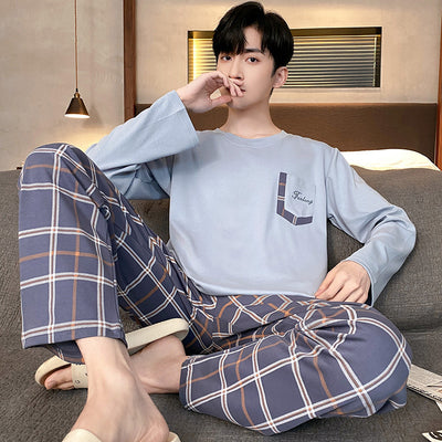 Pijama Holgado Talla Grande Manga Larga Cómodo - Image 10