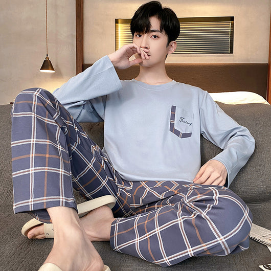 Pijama Holgado Talla Grande Manga Larga Cómodo - Image 10