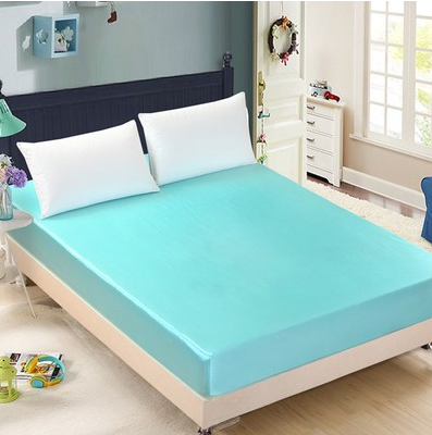 Juego de Cama Seda Hielo Verano - Funda Nórdica y Almohadas Color Sólido - Image 14