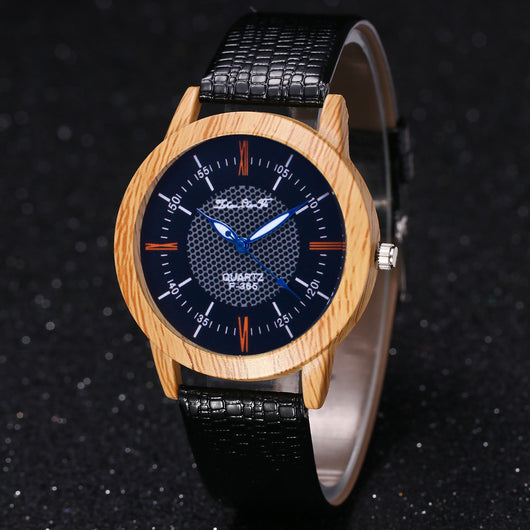 Reloj de Cuero y Madera Natural - Image 5
