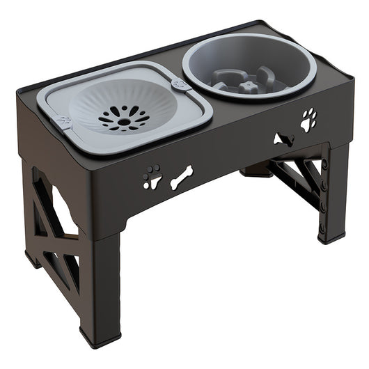 Comedero Elevado Doble para Mascotas en Acero Inoxidable - Image 6