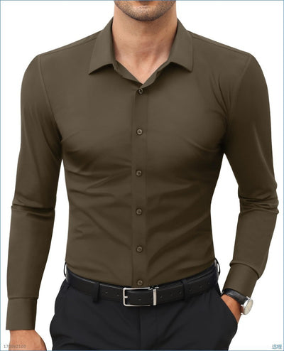 Camisa Social Blanca Elástica Talla Grande Hombre - Bestseller Amazon - Image 17