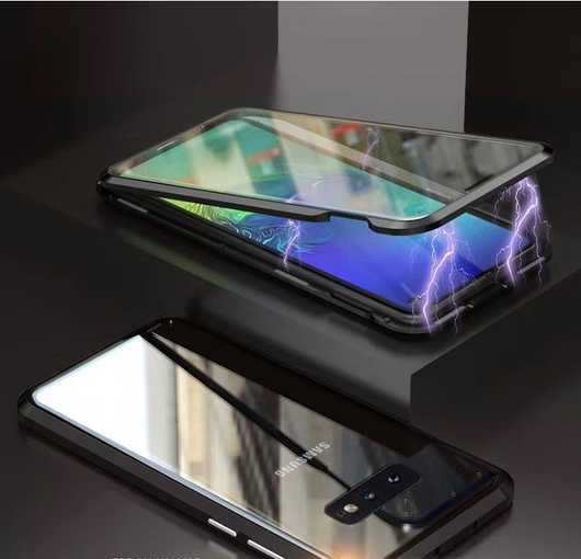 Funda Samsung S10+/S10 Lite Cristal Doble Cara con Imanes