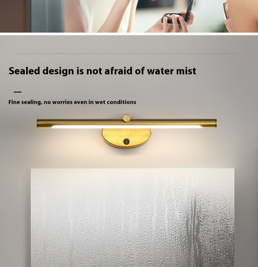 Lámpara LED Espejo Baño Moderno Impermeable Pared Recámara - Image 12