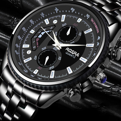 Reloj de Cuarzo para Hombre con Pulsera de Acero Inoxidable - Image 5
