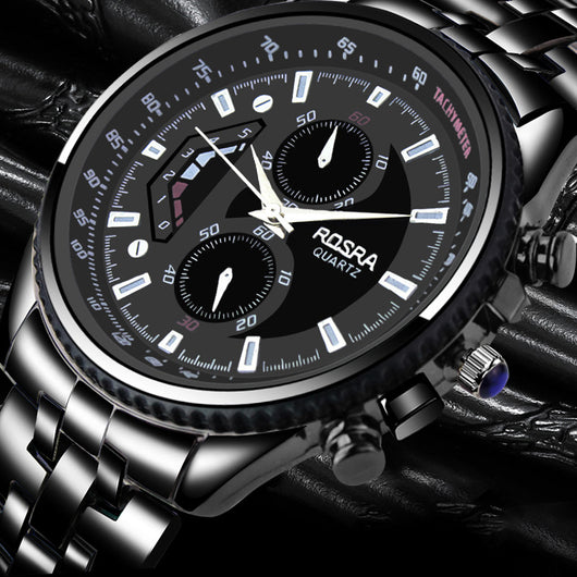 Reloj de Cuarzo para Hombre con Pulsera de Acero Inoxidable - Image 5