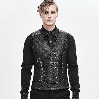 Chaleco Floral Gris Marengo con Ajuste Trasero para Hombre - Image 18