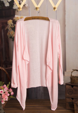 Cardigan Transparente Protección Solar Coreano - Blusa Ligera Playa Mujer - Image 2
