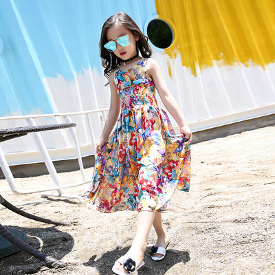 Pantalones Anchos Estampado Floral para Niñas - Comodidad de Verano - Image 8