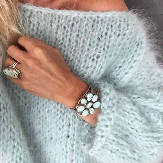 Suéter Tejido para Mujer - Abrigo Cálido Otoño e Invierno - Image 2