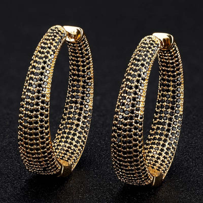 Aretes Retro Halloween Grandes con Baño Electroplateado - Image 13
