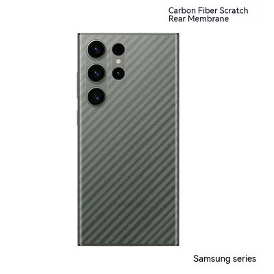 Protector de Pantalla Trasera en Fibra de Carbono Anti Arañazos para Celulares - Image 12