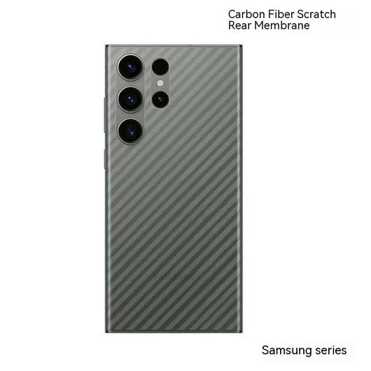 Protector de Pantalla Trasera en Fibra de Carbono Anti Arañazos para Celulares - Image 12