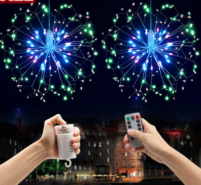 Guirnalda LED Multicolor con Alambre de Cobre - Luces Navideñas y Año Nuevo - Image 7