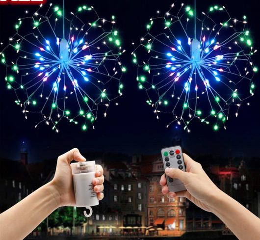 Guirnalda LED Multicolor con Alambre de Cobre - Luces Navideñas y Año Nuevo - Image 7