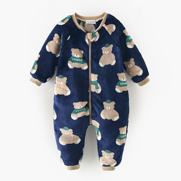 Traje de Gateo Térmico para Bebé - Jumpsuit Abrigador
