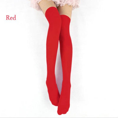 Calcetines hasta la rodilla de terciopelo antideslizante estilo japonés - Image 3