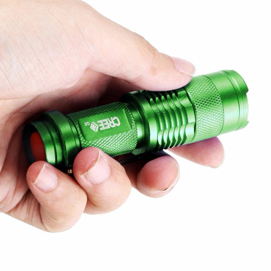 Linterna LED Táctica Q5 5 Colores 2000 Lúmenes Recargable Impermeable - Image 9