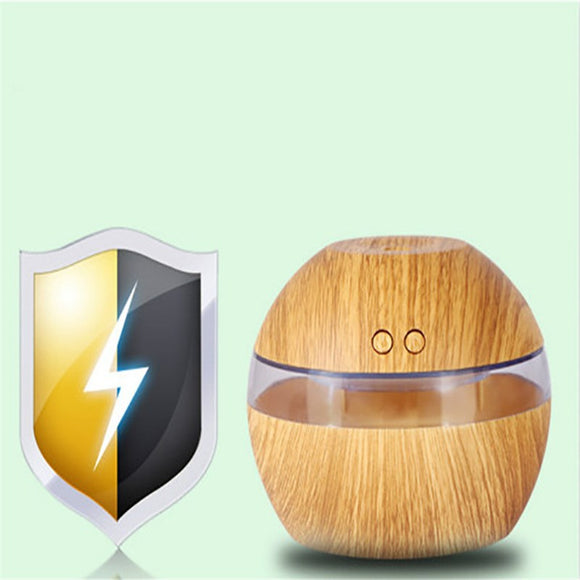 Humidificador de Madera con Diseño Moderno