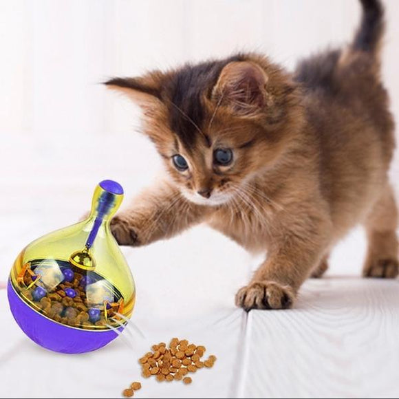 Juguete Dispensador de Premios Interactivo para Gatos - Estimulación Mental y Diversión