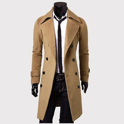 Abrigo Trinchera Clásico para Hombre - Image 3