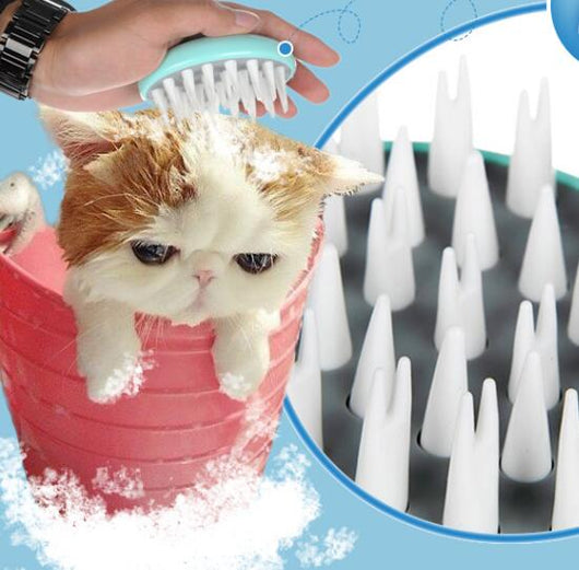 Cepillo de Masaje para Baño de Mascotas - Peine Grooming Perros - Image 3