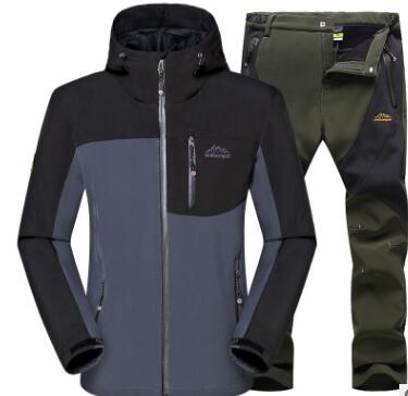 Traje Ejecutivo Shark Skin Soft Shell para Otoño e Invierno - Image 2