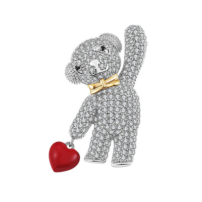 Broche de Diamantes Completos Lujo Versátil - Image 9