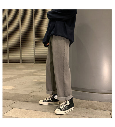 Pantalones Rectos Sueltos para Parejas - Estilo Trendy - Image 14