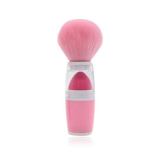 Brocha de Colorete Portátil con Esponja Suave - Herramienta Multiusos para Maquillaje - Image 3