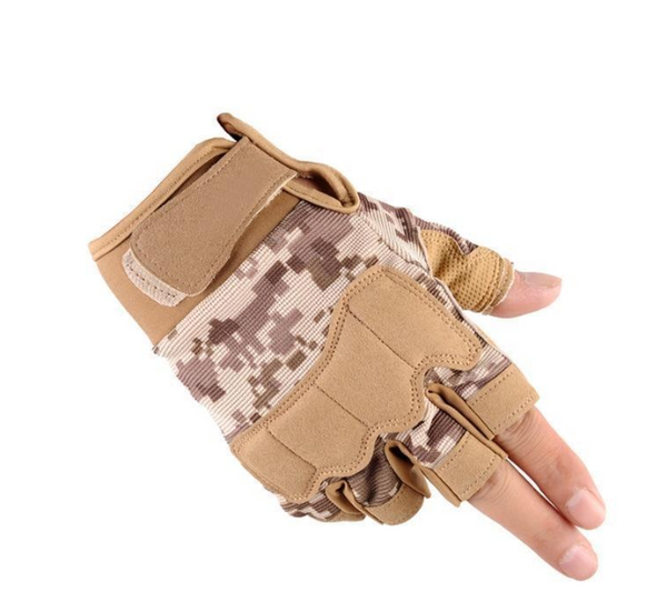 Guantes Tácticos Mitad Dedo para Fuerzas Especiales