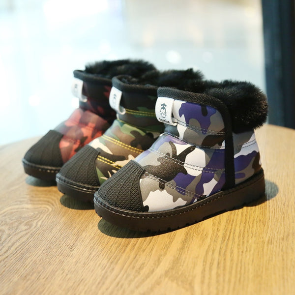 Botas de Nieve para Niños - Abrigo Total en Invierno
