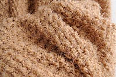 Poncho Suéter con Hebillas y Borlas - Image 10