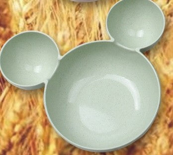 Juego de Comida Infantil Mickey Mouse en Fibra de Trigo - Plato, Cubiertos y Palillos - Image 9