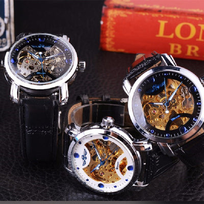 Reloj Mecánico Automático Casual Hueco de Diseño Moderno - Image 2