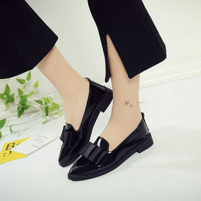 Zapatos Planos Puntiagudos de Color Sólido para Mujer - Image 7