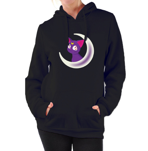 Sudadera con capucha y forro de terciopelo para mujer - Image 7