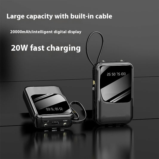 Banco de Energía Ultrarrápido Compacto con Cable Integrado - Image 2