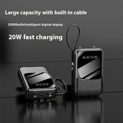 Banco de Energía Ultrarrápido Compacto con Cable Integrado - Image 2