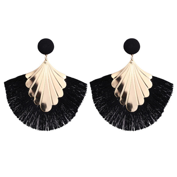 Aretes con Borlas Elegantes