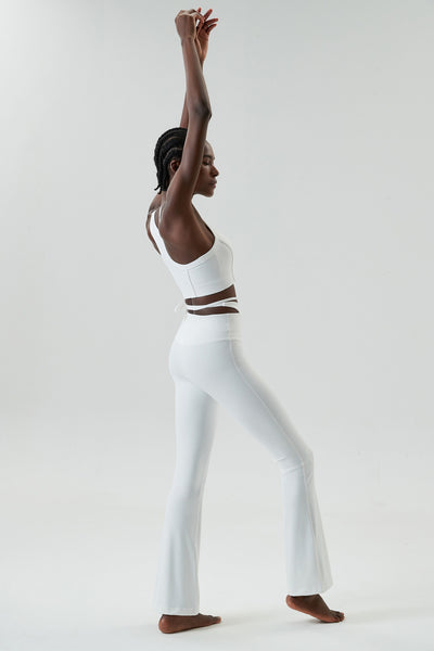 Pantalones Yoga Ajustados con Cordón para Mujer Tallas Grandes - Image 22
