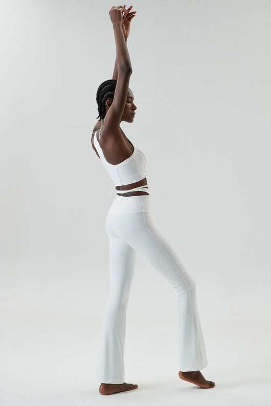 Pantalones Yoga Ajustados con Cordón para Mujer Tallas Grandes - Image 22