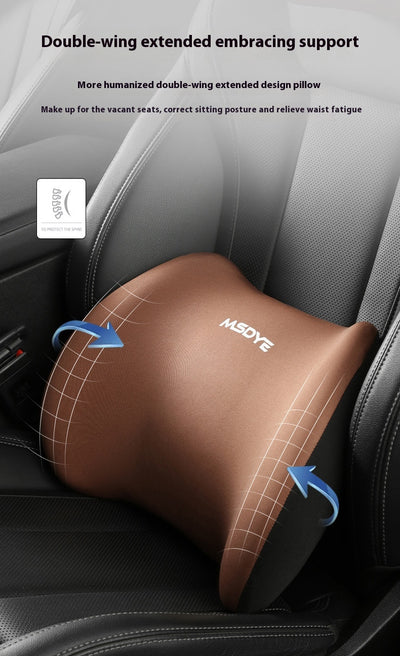 Almohada de Soporte Lumbar y Cervical con Espuma Viscoelástica para Auto - Image 22