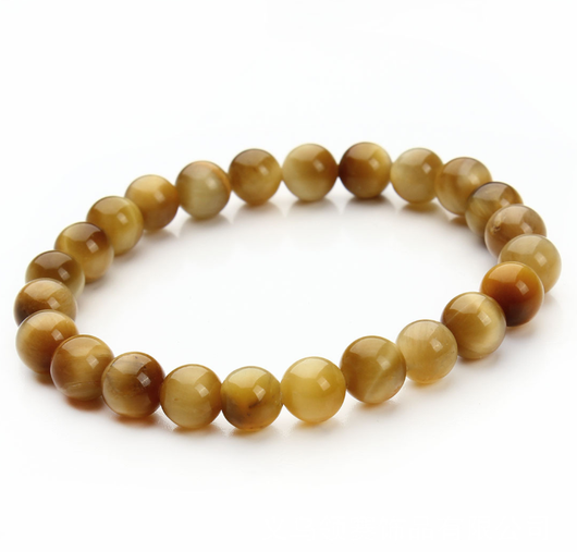 Pulsera de Cuentas de Aventurina Azul - Piedra Arenisca Redonda - Image 10