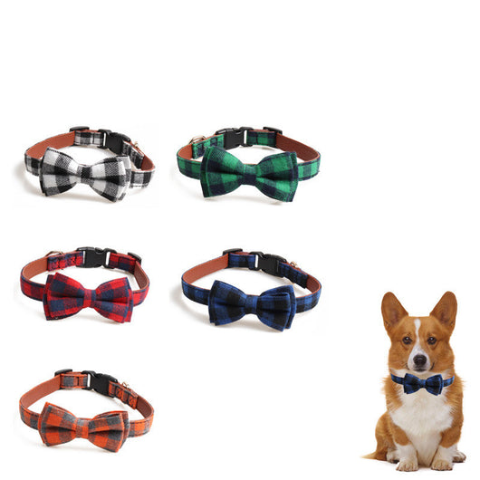 Collar para Mascotas con Diseño Tartán Británico