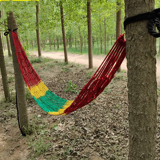 Hamaca de Malla Nylon para Exterior