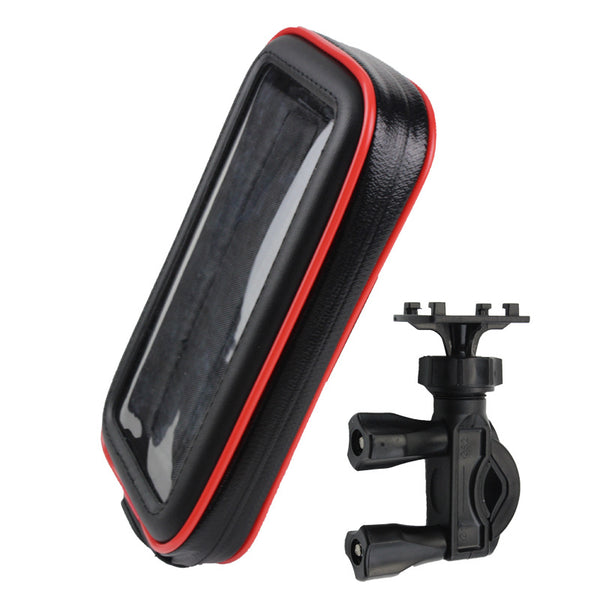 Bolsa Impermeable para Celular en Manillar de Bicicleta con Pantalla Táctil