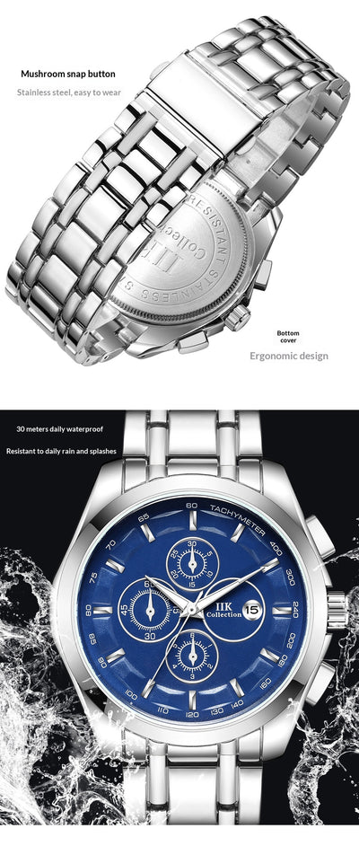 Reloj de Cuarzo para Hombre con Manecillas Luminosas en Aleación - Image 20