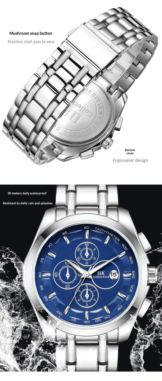 Reloj de Cuarzo para Hombre con Manecillas Luminosas en Aleación - Image 20