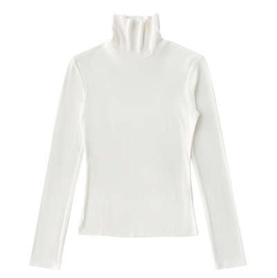Blusa Básica Cuello Alto Versátil y Cómoda - Image 9
